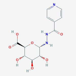 Isonicotinoylhydrazine glucuronide