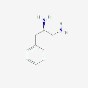 molecular formula C9H14N2 B014952 (2R)-3-苯基-1,2-丙二胺 CAS No. 85612-59-5