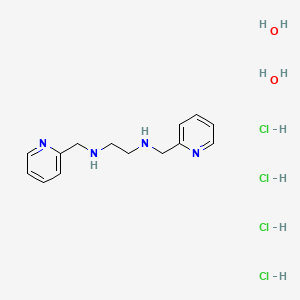 molecular formula C14H22Cl4N4 B1495218 N,N'-Bis(2-pyridylmethyl)-1,2-ethylenediamine Tetrahydrochloride CAS No. 1310544-60-5