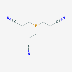 molecular formula C9H12N3P B149526 Tris(2-cyanoethyl)phosphine CAS No. 4023-53-4