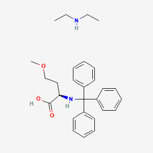 molecular formula C28H36N2O3 B1495415 Trt-D-Hse(Me)-OH.DEA 