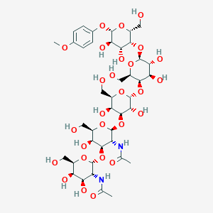 molecular formula C41H64N2O27 B1495426 Forssmanpentaosempglycoside CAS No. 1858224-10-8