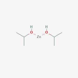 molecular formula C6H16O2Zn B1495452 propan-2-ol;zinc 