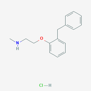 molecular formula C16H20ClNO B149551 N-Desmethyl Phenyltoloxamine Hydrochloride CAS No. 75859-72-2