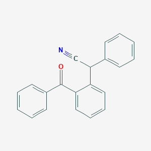2-(2-Benzoylphenyl)-2-phenylacetonitrile