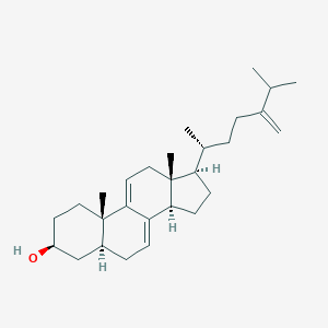 (3S,5S,10S,13R,14R,17R)-10,13-dimethyl-17-[(2R)-6-methyl-5-methylideneheptan-2-yl]-2,3,4,5,6,12,14,15,16,17-decahydro-1H-cyclopenta[a]phenanthren-3-ol