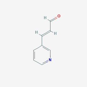 molecular formula C8H7NO B014957 3-(3-吡啶基)丙烯醛 CAS No. 28447-15-6