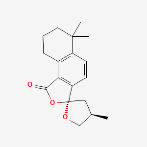 molecular formula C18H22O3 B1495745 Epi-Cryptoacetalide CAS No. 132152-57-9
