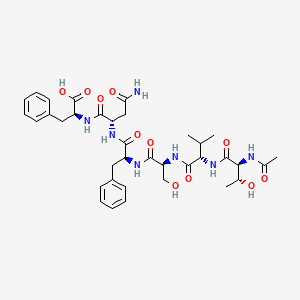 molecular formula C38H50F3N7O13 B1495750 Ac-Thr-Val-Ser-Phe-Asn-Phe-OH CAS No. 150626-30-5