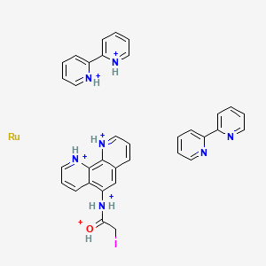 molecular formula C34H32IN7ORu+6 B1495774 phen-IA 