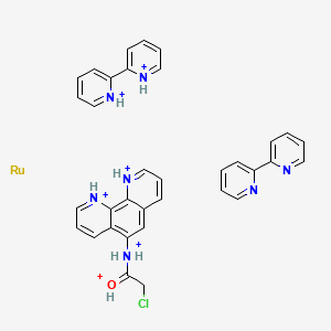 molecular formula C34H32ClN7ORu+6 B1495775 phen-ClA 