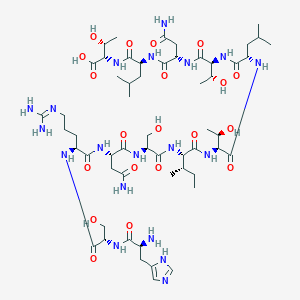 molecular formula C56H97N19O20 B1495794 H-His-Ser-Arg-Asn-Ser-Ile-Thr-Leu-Thr-Asn-Leu-Thr-OH CAS No. 162257-99-0