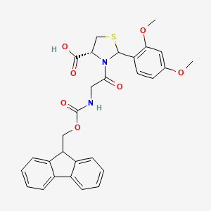 molecular formula C29H28N2O7S B1495909 Fmoc-Gly-Cys(Psi(Dmp,H)pro)-OH 