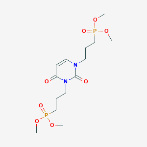 1,3-Di(3-dimethoxyphosphorylpropyl)uracil