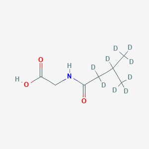 molecular formula C7H13NO3 B1495979 N-Isovalerylglycine-d9 