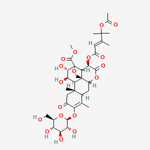 molecular formula C36H48O18 B1496028 Yadanzioside K 