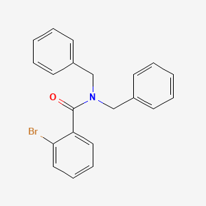 molecular formula C21H18BrNO B14960677 N,N-dibenzyl-2-bromobenzamide 
