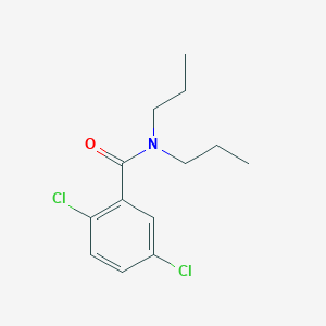 molecular formula C13H17Cl2NO B14960794 2,5-dichloro-N,N-dipropylbenzamide 