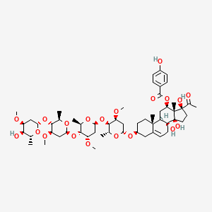 molecular formula C56H84O20 B1496093 Otophylloside O 