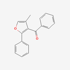 Methanone, (4-methyl-2-phenyl-3-furanyl)phenyl-