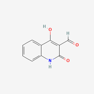 molecular formula C10H7NO3 B1496152 2,4-Dihydroxy-3-formylquinoline CAS No. 529-89-5