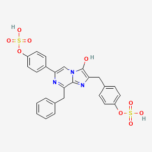 molecular formula C26H21N3O9S2 B1496154 alpha-Luciferin CAS No. 61369-27-5