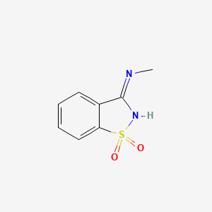 N-methyl-1,2-benzisothiazol-3-amine 1,1-dioxide