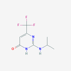 4-Hydroxy-2-(isopropylamino)-6-(trifluoromethyl)pyrimidine