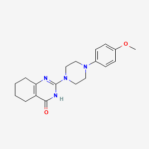 2-[4-(4-methoxyphenyl)piperazin-1-yl]-5,6,7,8-tetrahydroquinazolin-4(3H)-one