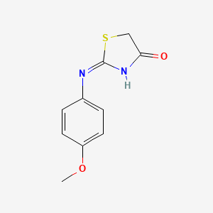 2-(4-Methoxy-phenylamino)-thiazol-4-one