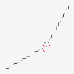 molecular formula C36H72O5V B1496195 Vanadium(iv)oxide stearate 