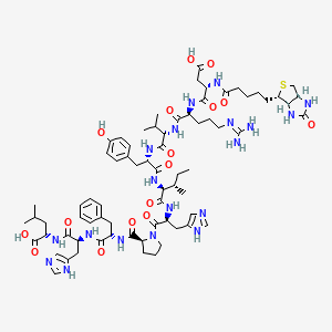 molecular formula C72H103N19O16S B1496202 Biotinyl-Angiotensin I 