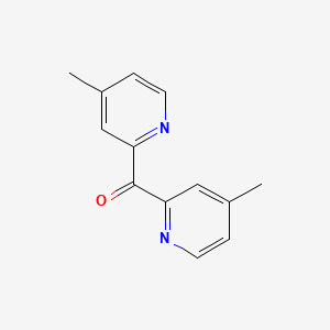 molecular formula C13H12N2O B1496229 Bis(4-methylpyridin-2-yl)methanone 