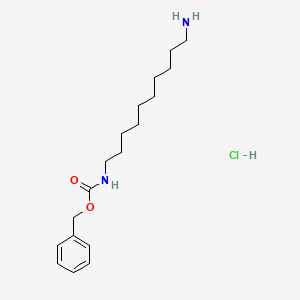 molecular formula C18H31ClN2O2 B1496238 n-Carbobenzoxy-1,10-diaminodecane hydrochloride CAS No. 1051420-13-3