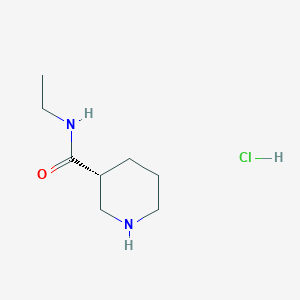molecular formula C8H17ClN2O B1496257 (3R)-N-Ethyl-3-piperidinecarboxamide HCl 