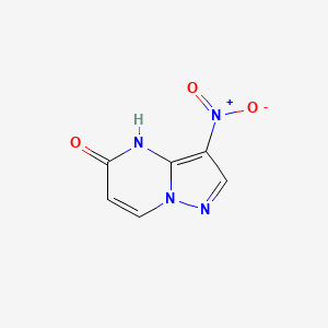 3-Nitropyrazolo[1,5-a]pyrimidin-5(4H)-one