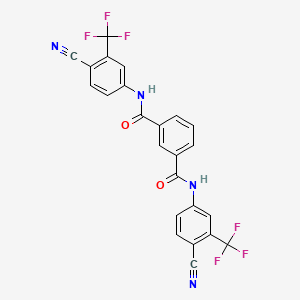 N1,N3-bis(4-cyano-3-(trifluoromethyl)phenyl)isophthalamide