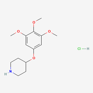 4-(3,4,5-Trimethoxyphenoxy)piperidine HCl