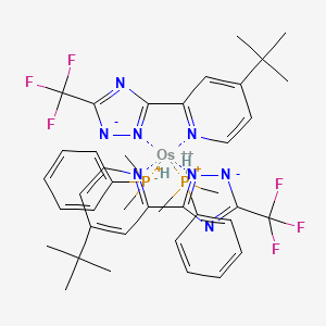Os(bpftz)2(PPhMe2)2,Osmium(II) bis(3-(trifluoromethyl)-5-(