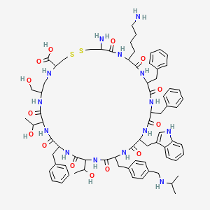molecular formula C74H98N14O14S2 B1496293 CH 275 
