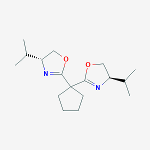 (4R,4'R)-2,2'-Cyclopentylidenebis[4,5-dihydro-4-isopropyloxazole]