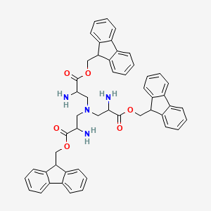 molecular formula C51H48N4O6 B1496310 Tri(2-Fmoc-aminoethyl) amine 