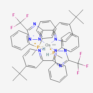 Os(bpftz)2(PPh2Me)2,OsMiuM(II) bis(3-(trifluoroMethyl)-5-(