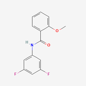 molecular formula C14H11F2NO2 B1496369 N-(3,5-difluorophenyl)-2-methoxybenzamide 