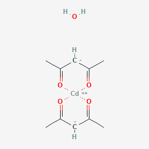 molecular formula C10H16CdO5 B1496391 Cadmium acetylacetonate hydrate 