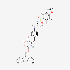 molecular formula C38H40N4O7S B1496392 Fmoc-(4,(Pbf)-guanido)Phe-OH 
