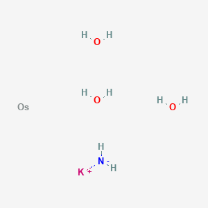 molecular formula H6K2N2O9Os2 B1496405 Potassium nitridotrioxoosmate(1-) CAS No. 21774-03-8