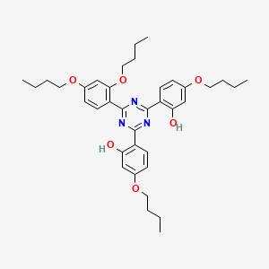 Phenol, 2,2'-[6-(2,4-dibutoxyphenyl)-1,3,5-triazine-2,4-diyl]bis[5-butoxy-