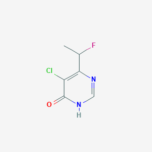 5-Chloro-6-(1-fluoroethyl)-4-pyrimidone