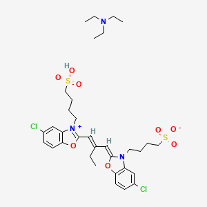 molecular formula C33H45Cl2N3O8S2 B1496510 5-chloro-2,3-dibromofluorobenzene CAS No. 92771-38-5